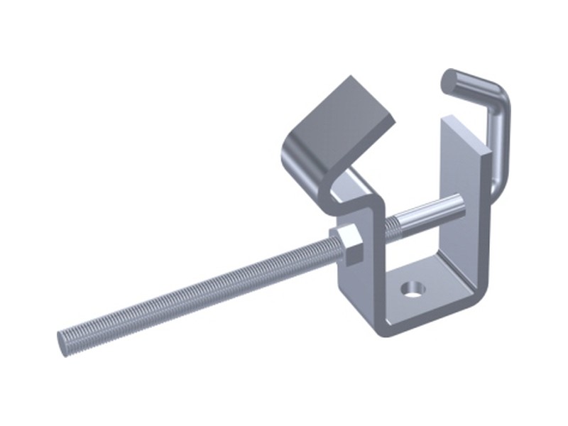 Adjustable beam clamp