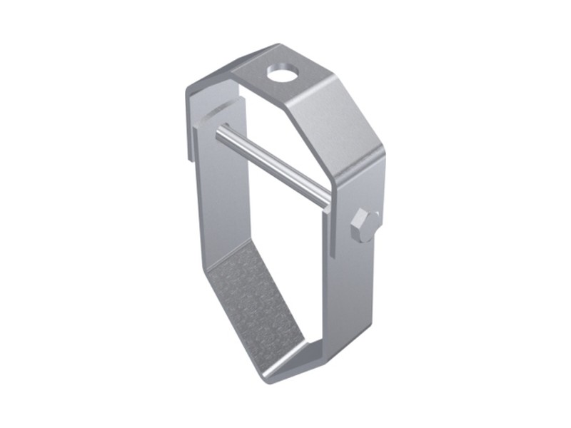Plastic pipe clevis hanger