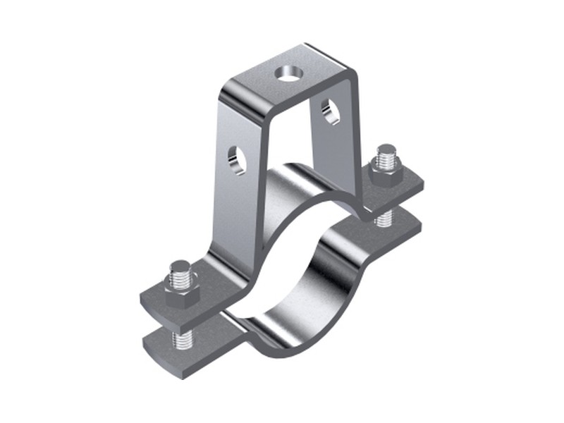 Sway brace pipe attachment